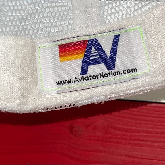 Awesome Aviator Nation White Trucker Hat SOLD OUT ONLINE - Picture 3 of 6
